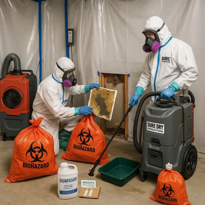 Contaminated Water Handling Protocols process in Nashua, IA